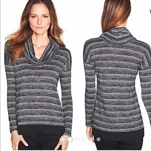 White House Black Market Cowl Neck Top